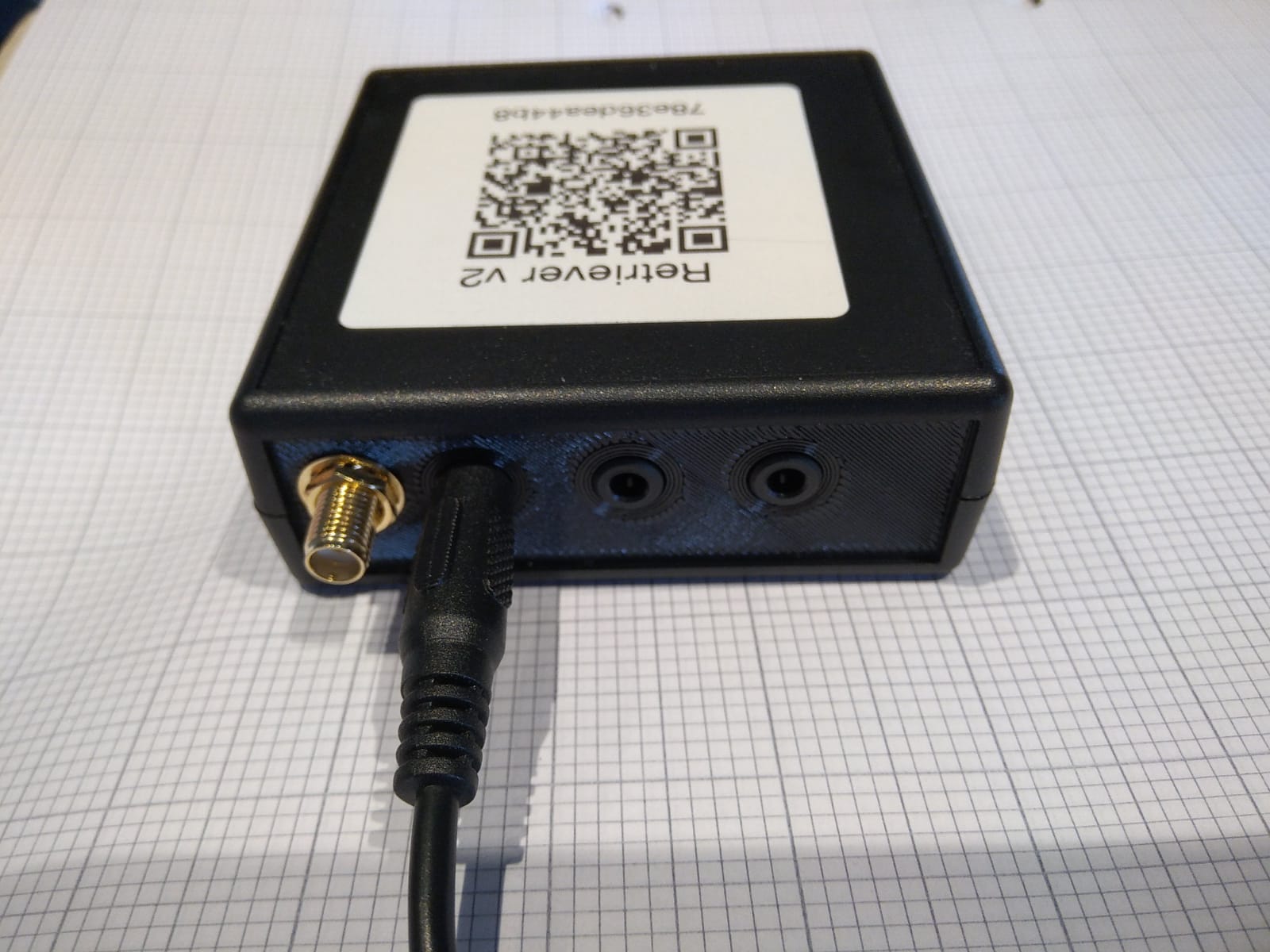 Sensor box front